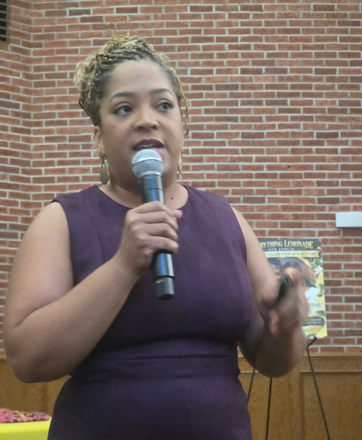 Speaker addressing guests at Lemonade 2026